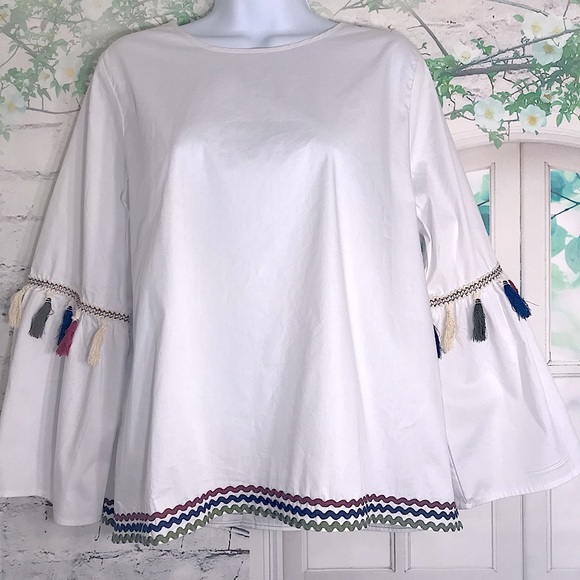 Collection by Bobeau Bell Sleeve Tunic Medium - Picture 2 of 9